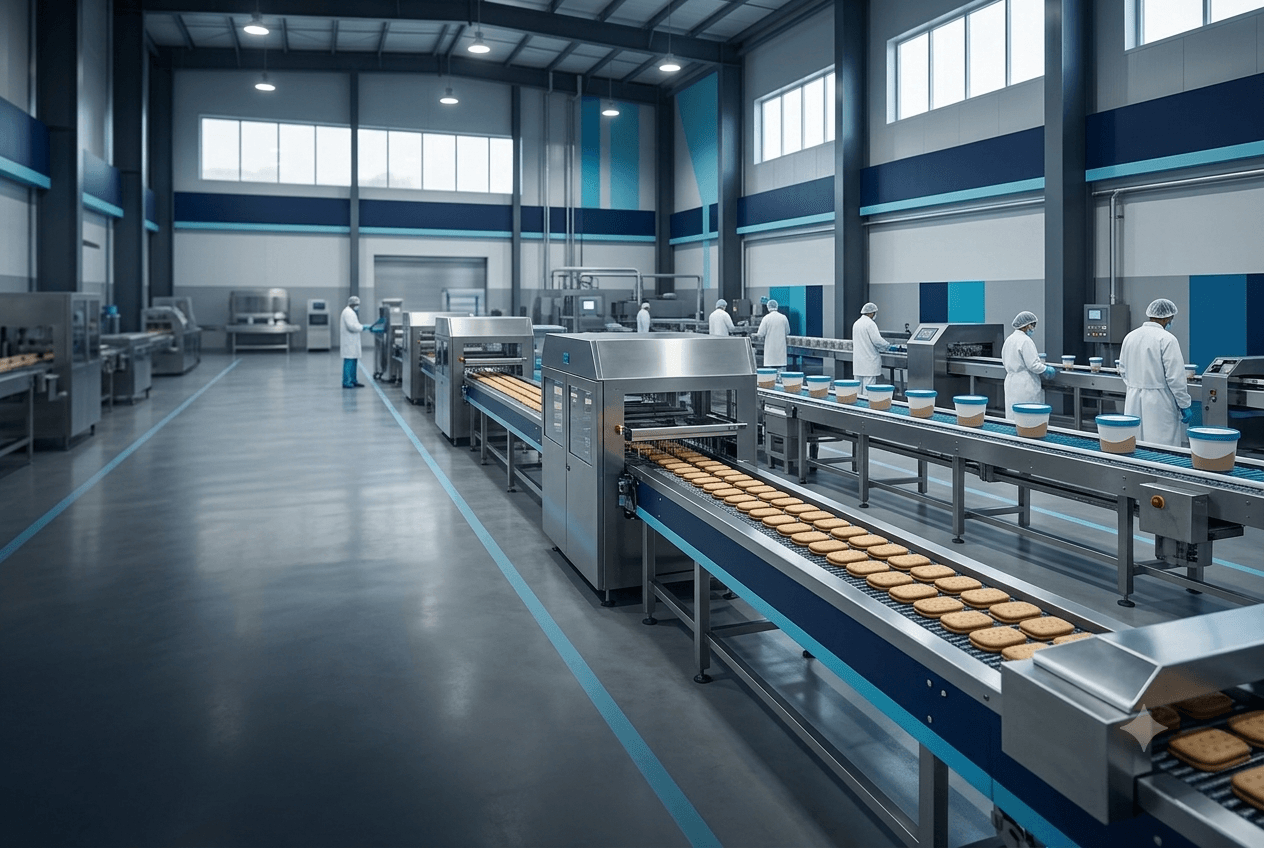 Alyanbou factory interior and production lines
