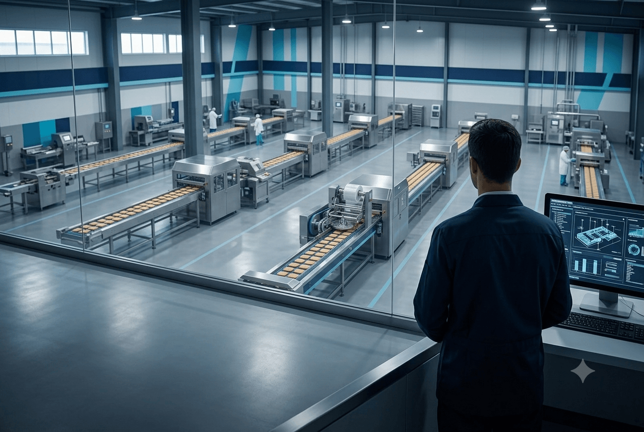 Modern factory technology and production development