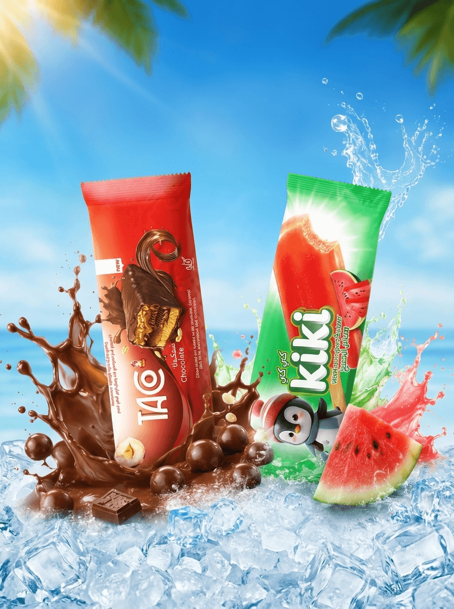 Iceman ice cream and frozen products